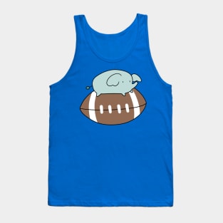 Tiny Elephant and Football Tank Top